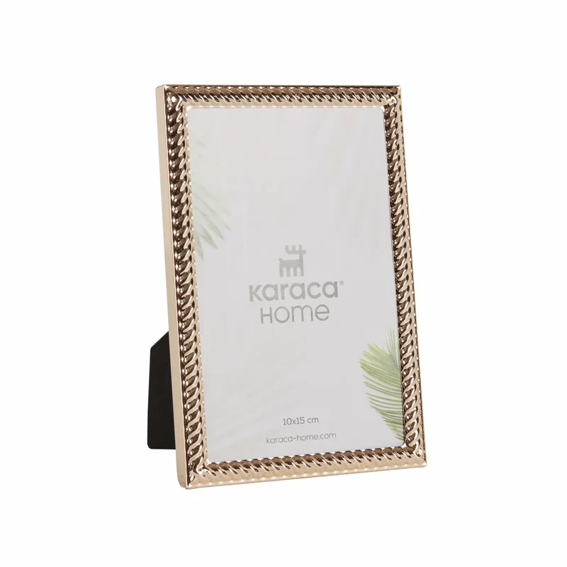 Karaca Home Lola Bilderrahmen Gold 10x15 cm