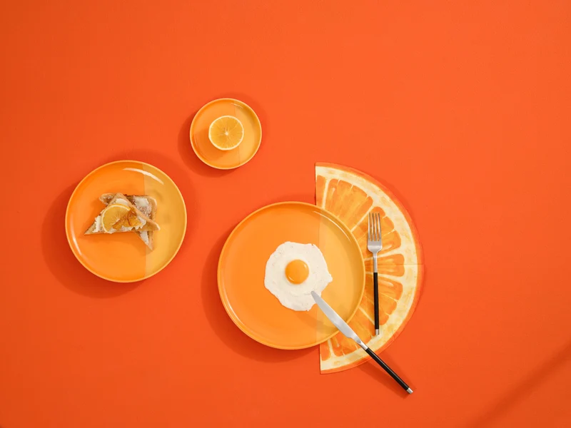 ASA joy Speiseteller orange smoothie 26,5cm