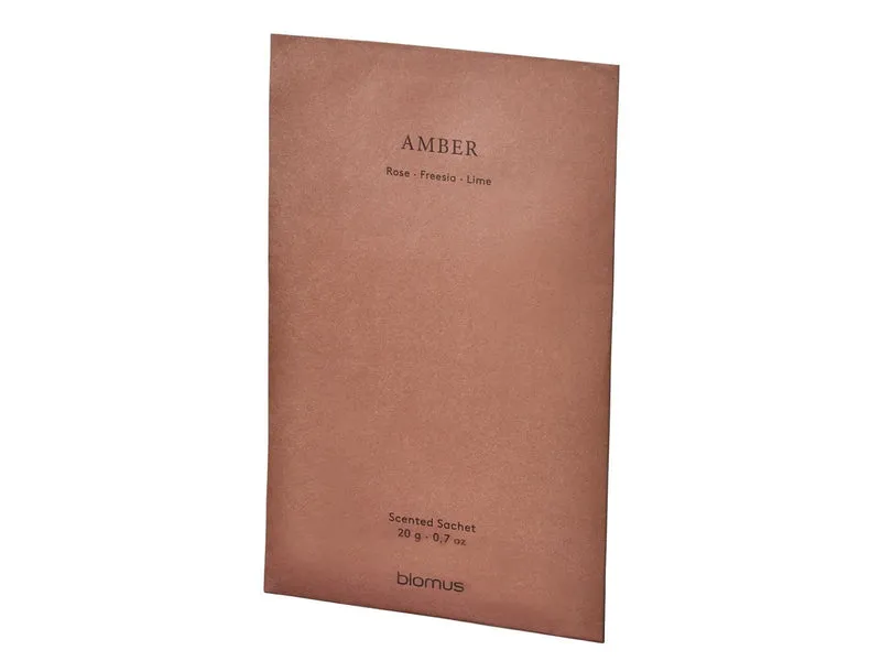 Blomus TUOKSU Duftsachets Amber rustic brown Set 3tlg