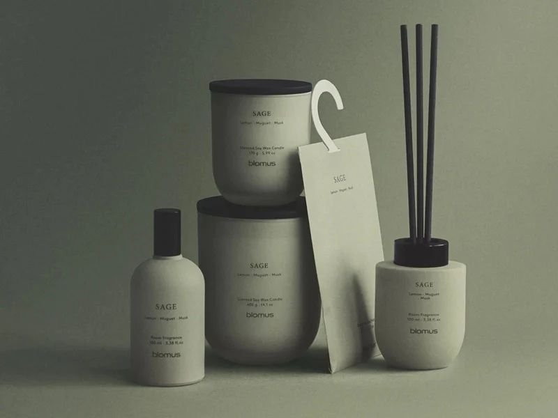 Blomus TUOKSU Duftsachets Sage desert sage Set 3tlg