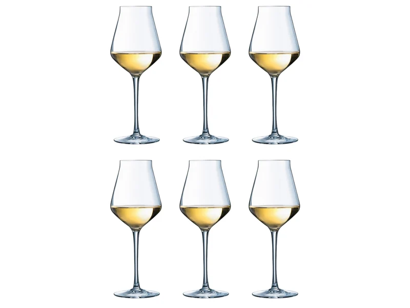 Chef & Sommelier Weiße Weingläser Reveal Up 400 ml - 6 Stücke