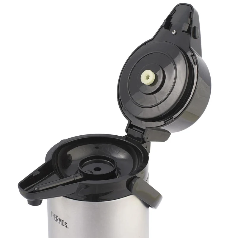 Thermos Thermoskanne Mit Pumpe & Fenster 2.2 Liter