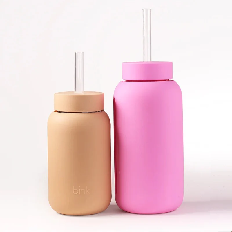 Bink Strohhalme aus Glas - 2er Pack
