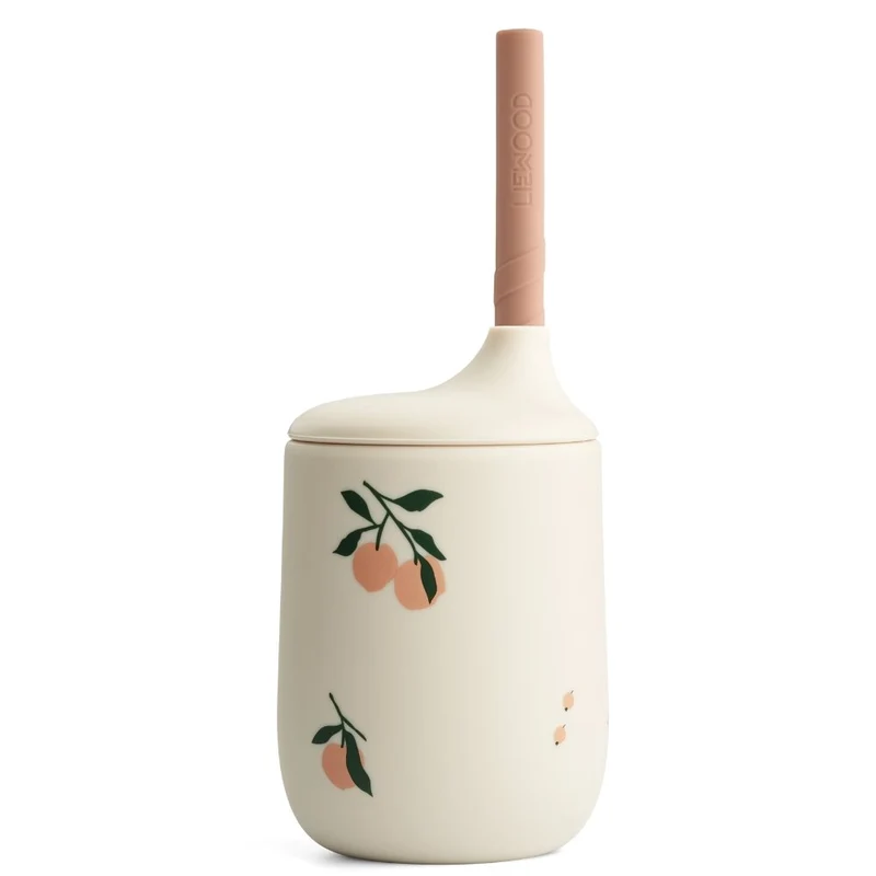 Trinkbecher "Ellis sippy cup Peach/ Sea Shell mix"