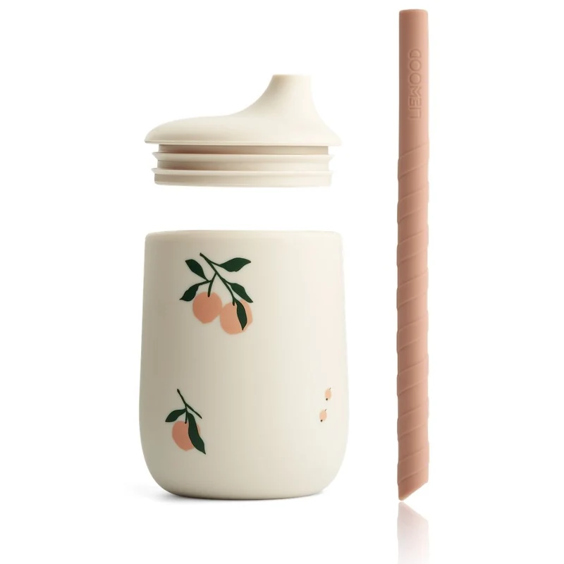 Trinkbecher "Ellis sippy cup Peach/ Sea Shell mix"