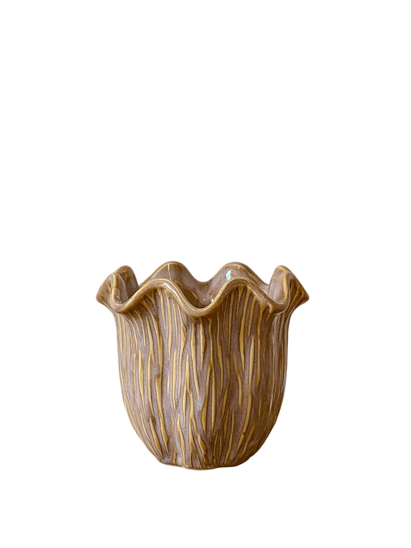 Topf „Loire“ Keramik D12 H10,5cm Altrosa