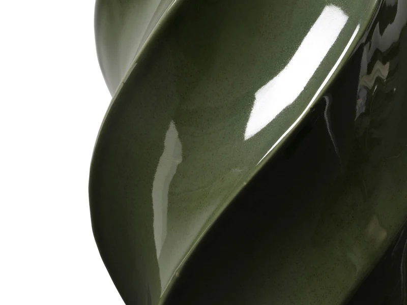 Broste Copenhagen Odette Vase hunter green 32cm