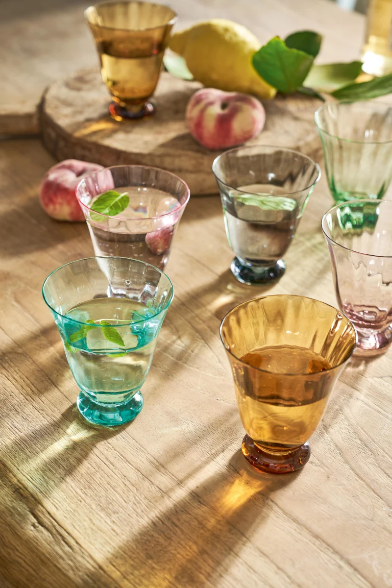 PIP STUDIO Tulip Green Wasserglas grün 0,28l