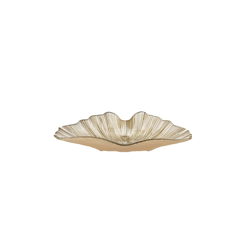 Karaca Ginko Gold 3-teiliges dekoratives Tabakset