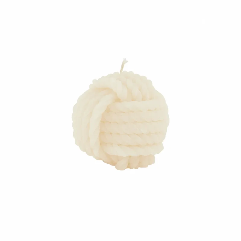 Karaca Home Seil Kerze 6 cm Creme