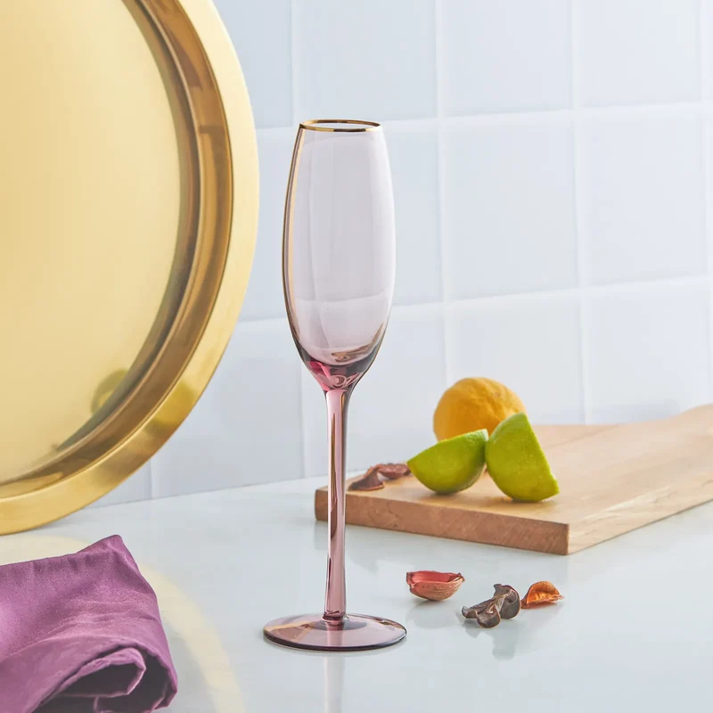 Karaca Azalea Sektglas Violett 220 ml