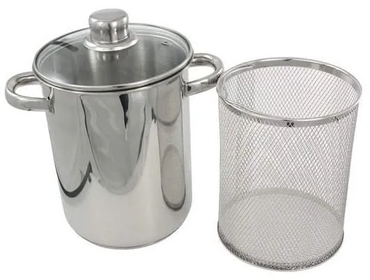 Cookinglife Spargelpfanne / Pastapan - RVS - ø 16 cm / 4,0 Liter