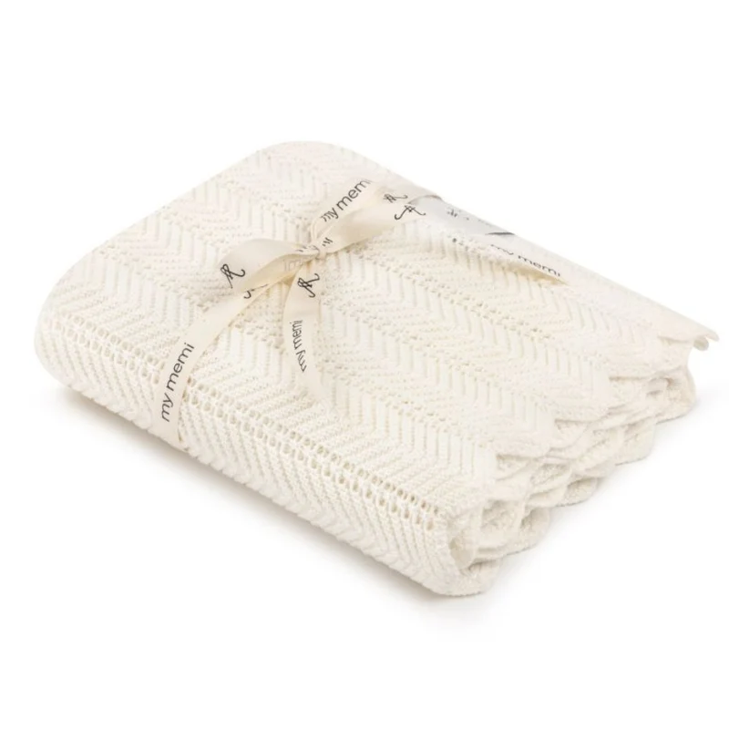 Bambus Babydecke "Feather"
