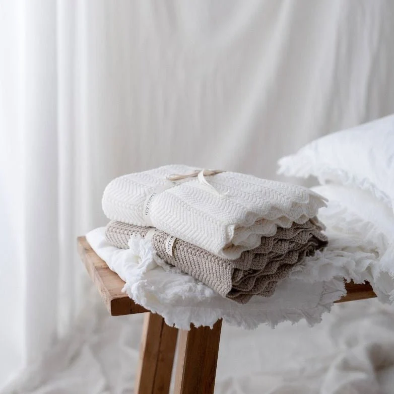 Bambus Babydecke "Feather"