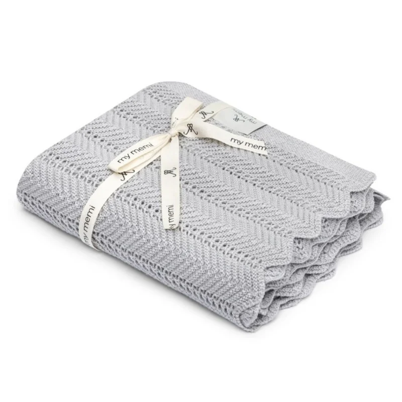 Bambus Babydecke "Feather"