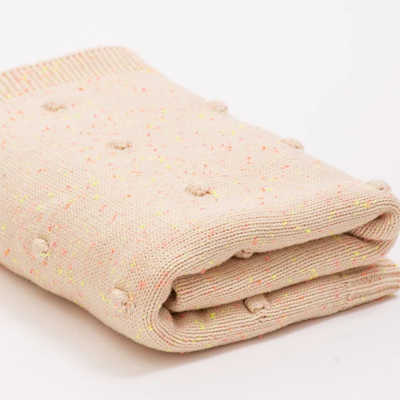 Babydecke "Dots Neon"