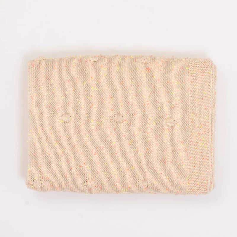 Babydecke "Dots Neon"