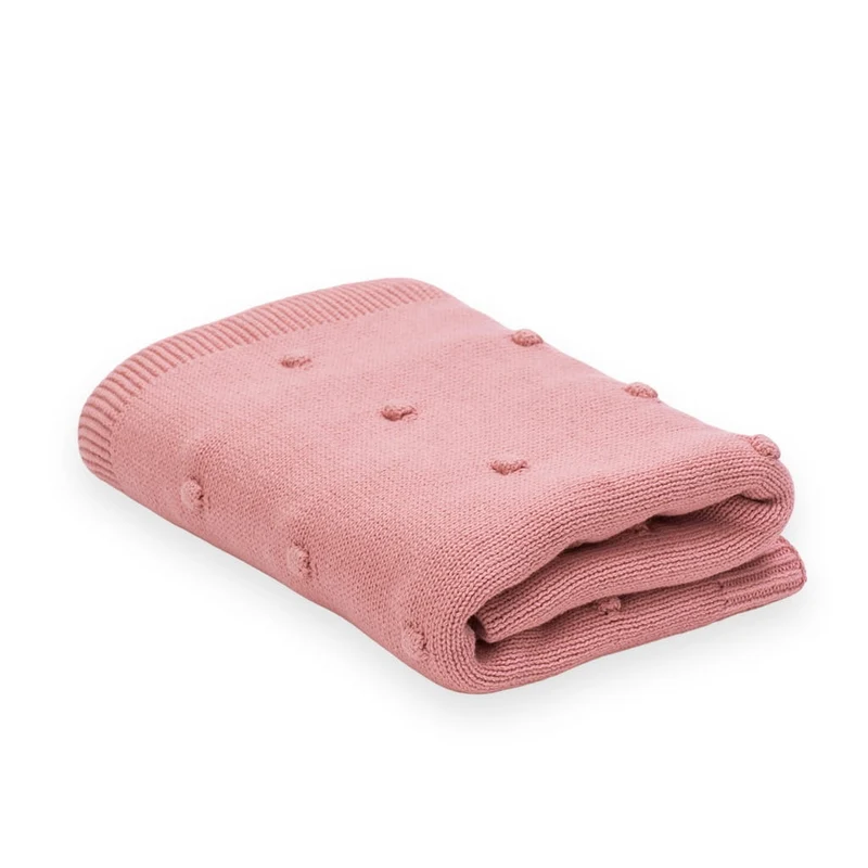 Babydecke Dots aus Bio-Baumwolle 100x80