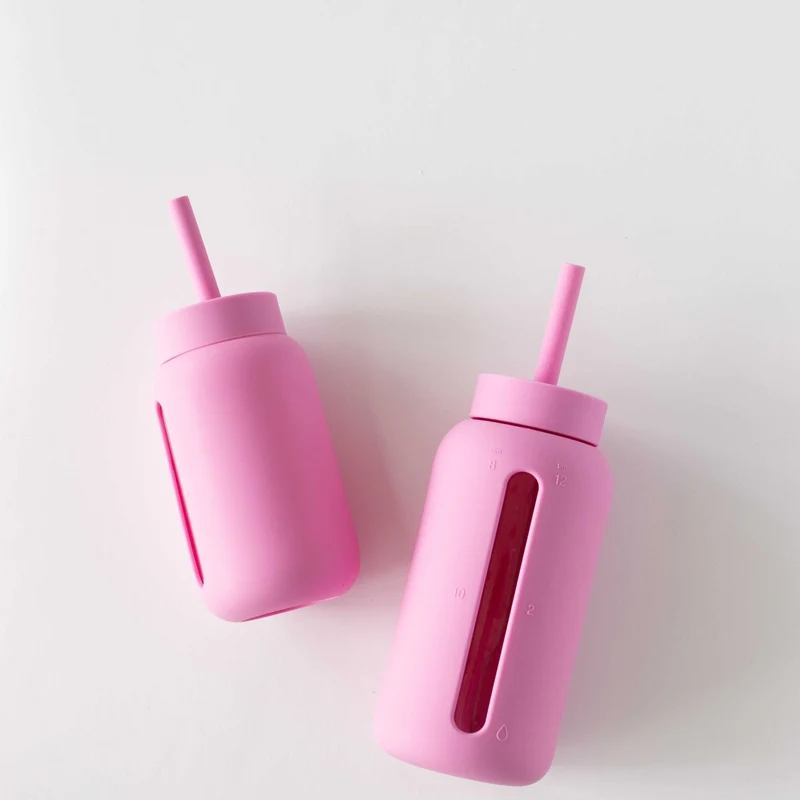 Bink Mini Silikonstrohhalm & Kappe