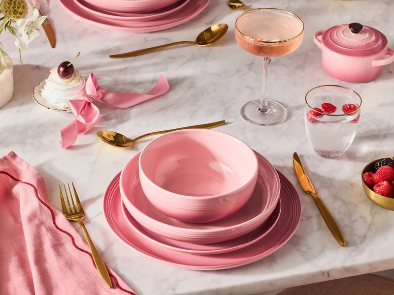 Le Creuset Mini-Cocotte rund rose quartz 10cm