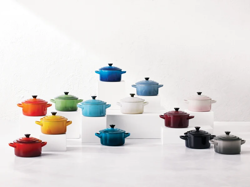 Le Creuset Mini-Cocotte rund rose quartz 10cm