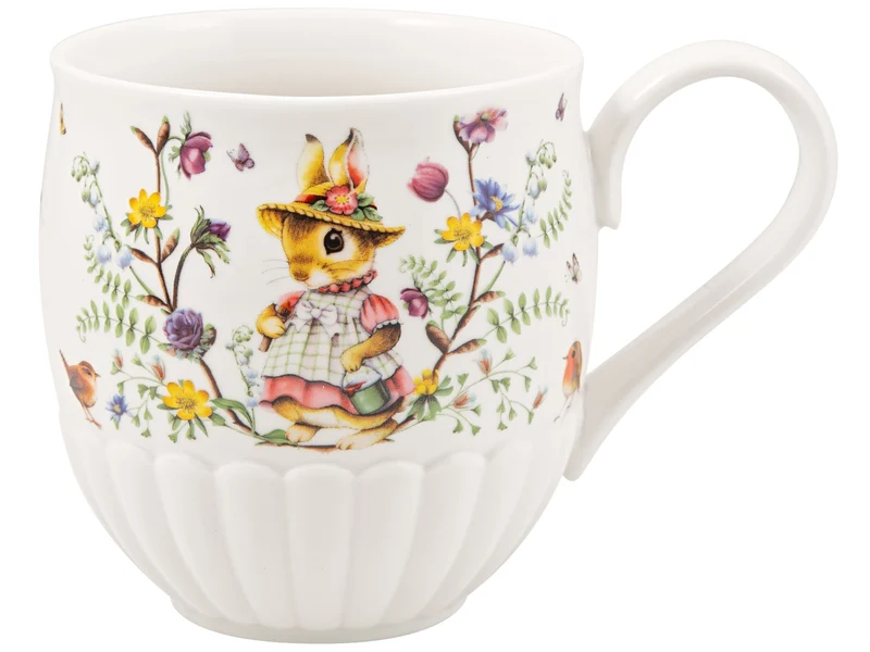 Villeroy & Boch Spring Fantasy Becher mit Henkel Familie 0,44l Set6