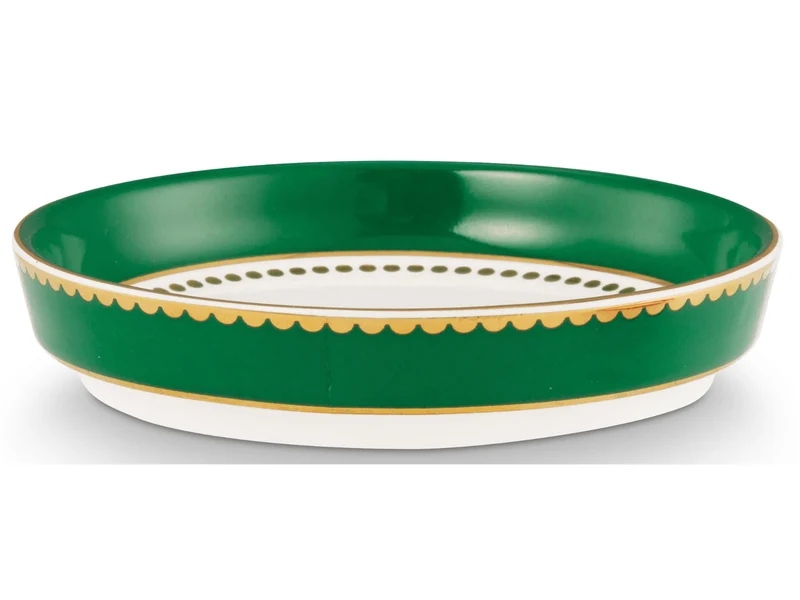 PIP STUDIO Love Birds Medallion Emerald-Green Tesset für eine Person 0,3l