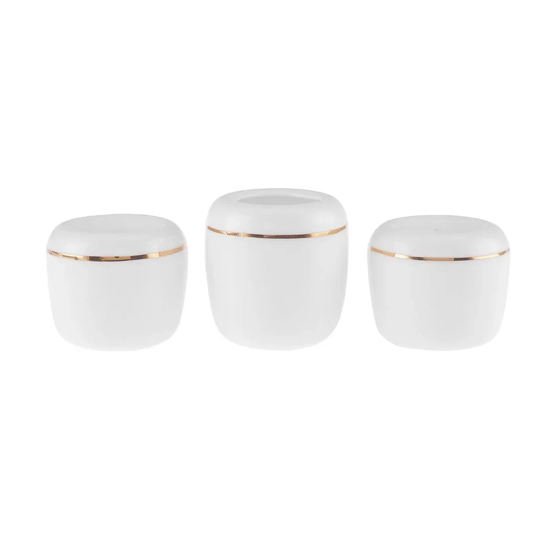 Karaca Fine Pearl Fame 58-Teiliges 12-Personen Geschirrset Gold