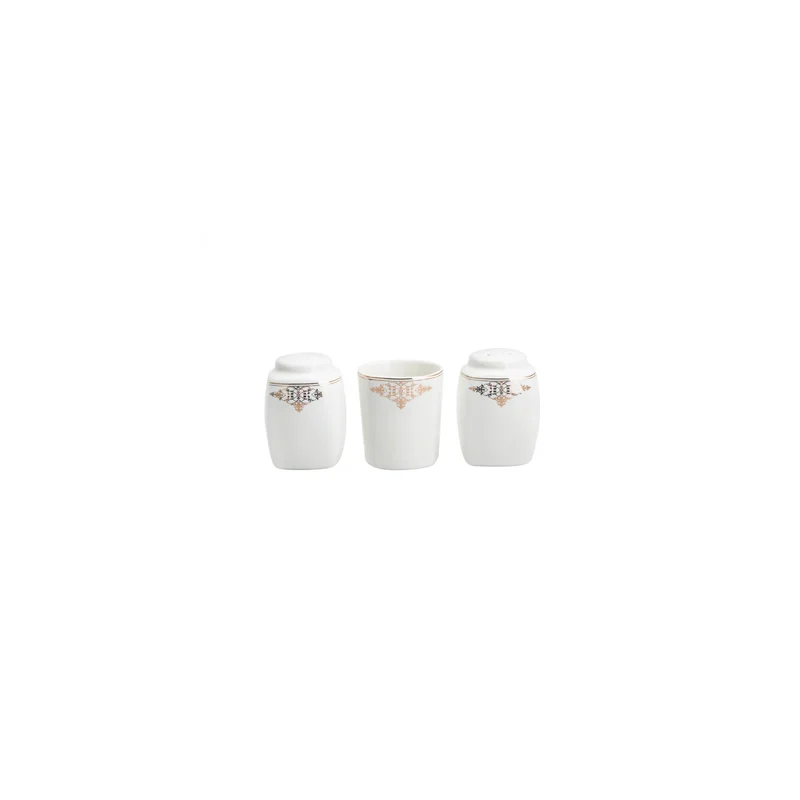 Karaca Melina Fine Cream Tafelservice- Set in für 12 Personen- 60-teilig
