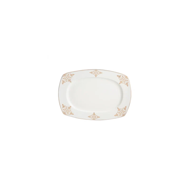 Karaca Melina Fine Cream Tafelservice- Set in für 12 Personen- 60-teilig