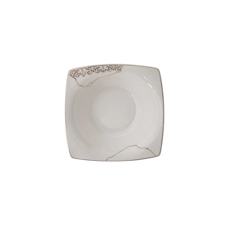 Karaca Fine Pearl Era 26-teiliges Frühstücksset und Servierschalen für 6 Personen
