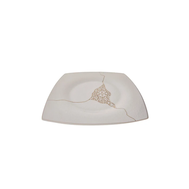 Karaca Fine Pearl Era 26-teiliges Frühstücksset und Servierschalen für 6 Personen