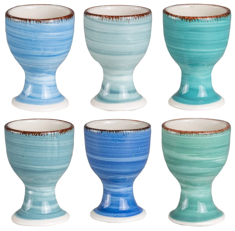Cookinglife Eierbecher Delice Blue - 6 Stück