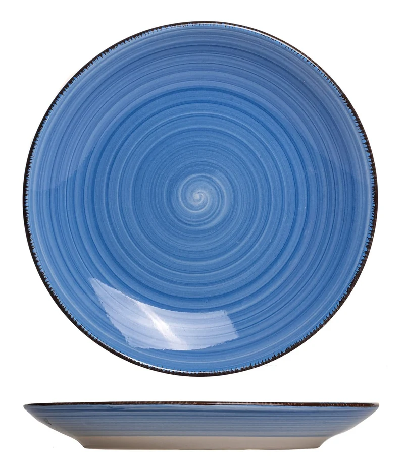 Cookinglife Frühstücksteller / Dessertteller Delice Blau ø 19 cm - 6 Stück