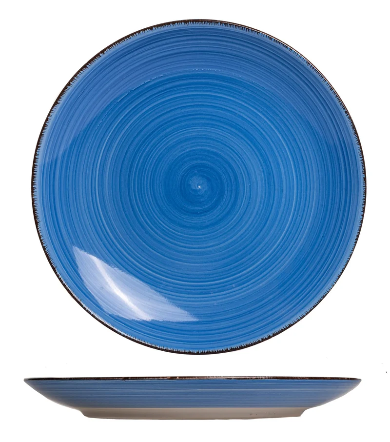 Cookinglife Speiseteller Delice Blau ø 26,5 cm - 6 Stück