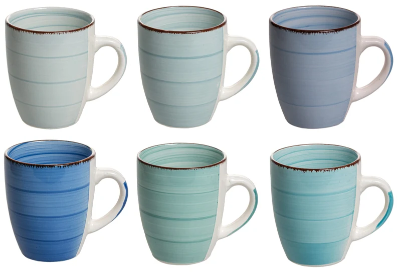 Cookinglife Becher Delice Blau 350 ml - 6 Stück