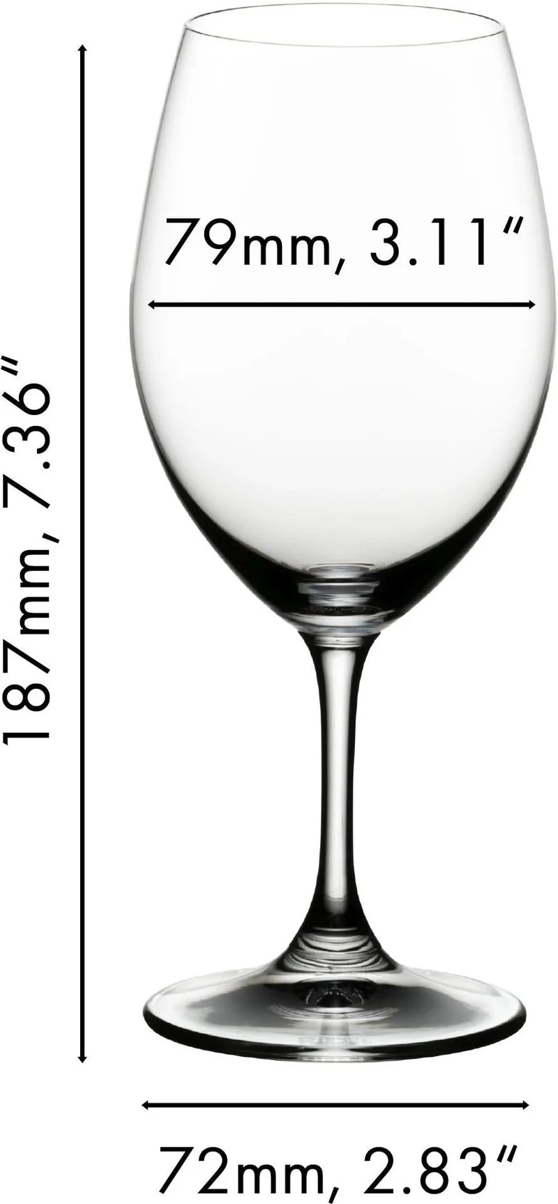 Riedel Rotweingläser Ouverture - 350 ml - 2 Stück