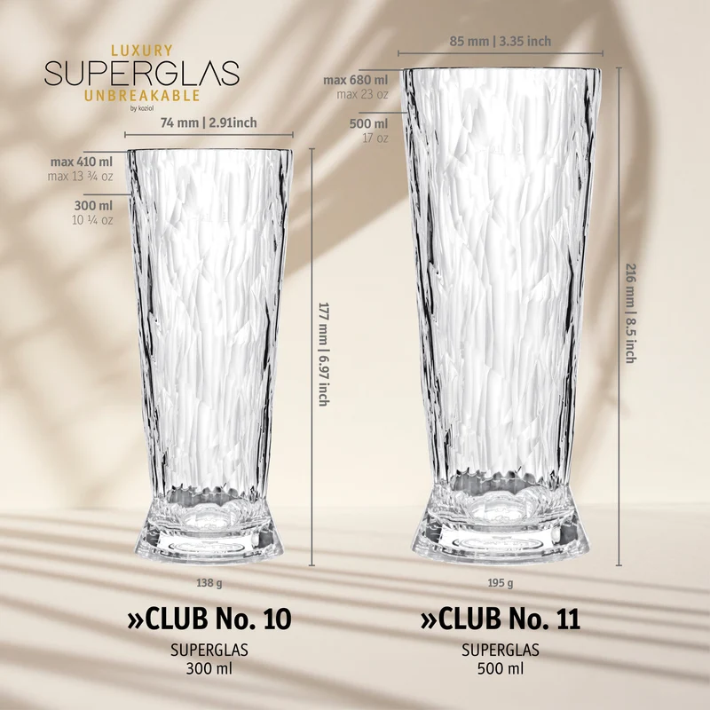 Bierglas 2er-set Superglas CLUB No. 11