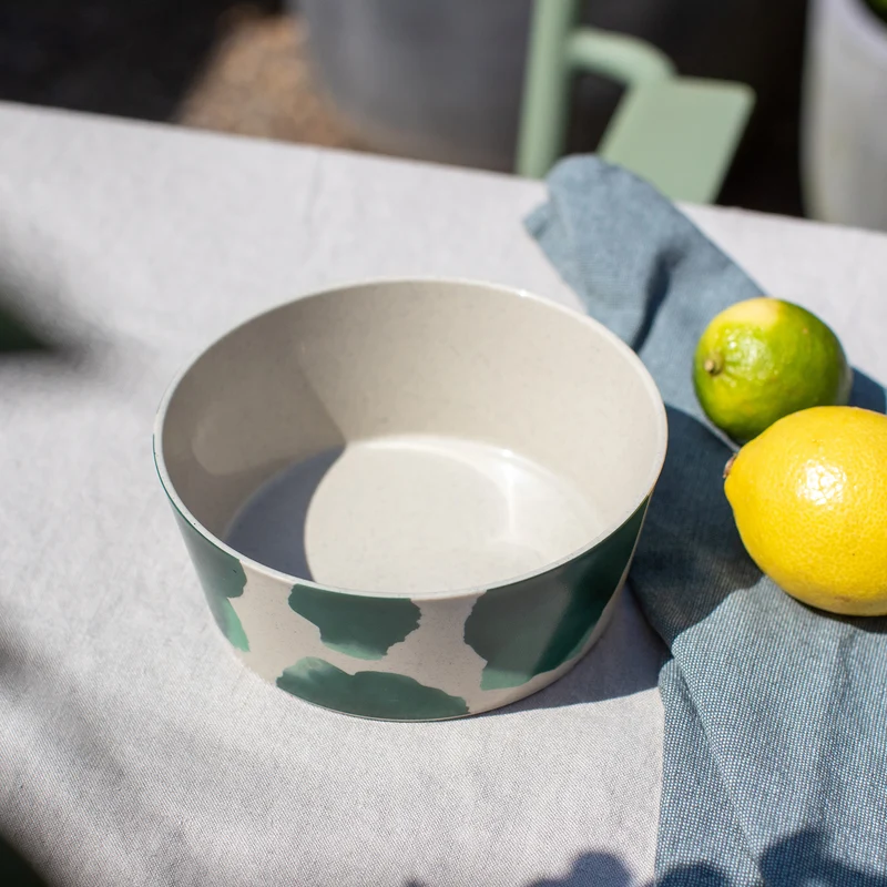 Schale CONNECT BOWL 0,9 MONSTERA SPLASH 2er-Set