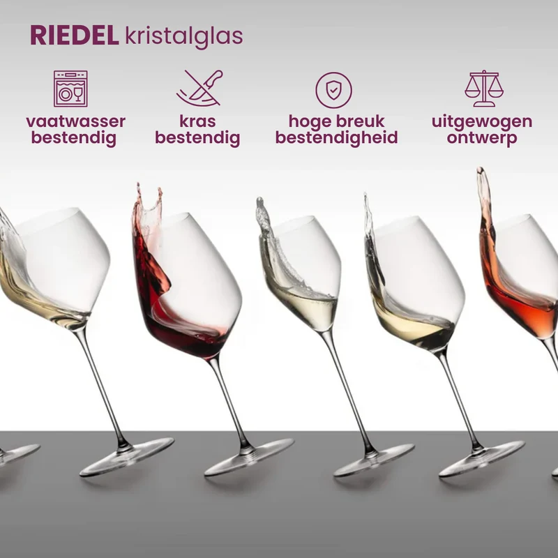 Riedel Champagnergläser - Flöten - Vinum - 160 ml - 2 Stück