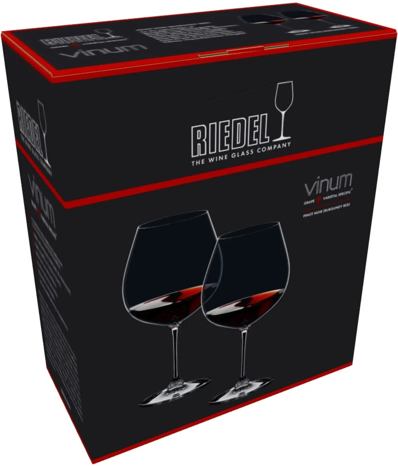 Riedel Rote Weingläser Vinum - Pinot Noir - 2 Stücke