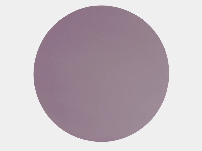 ASA leather optic Tischset rund lavender 38cm