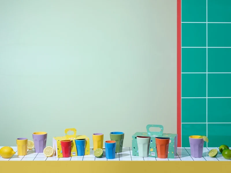 ASA ti amo viva Becher amarillo 0,1l