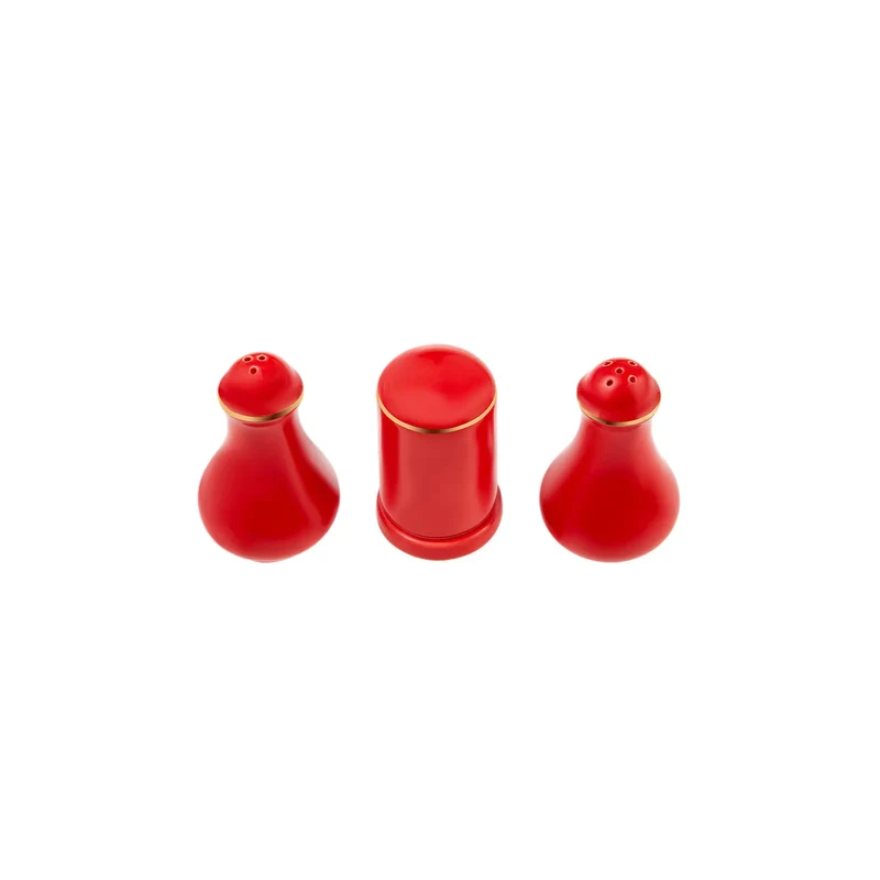 Karaca New Noble Red 58-Teiliges Geschirrset Für 12 Personen