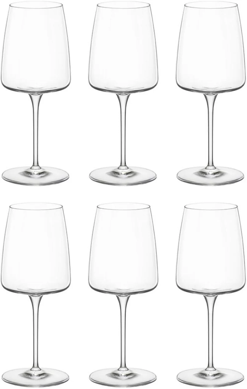 Bormioli Rocco Weiße Weingläser Nexo 380 ml - 6 Stücke