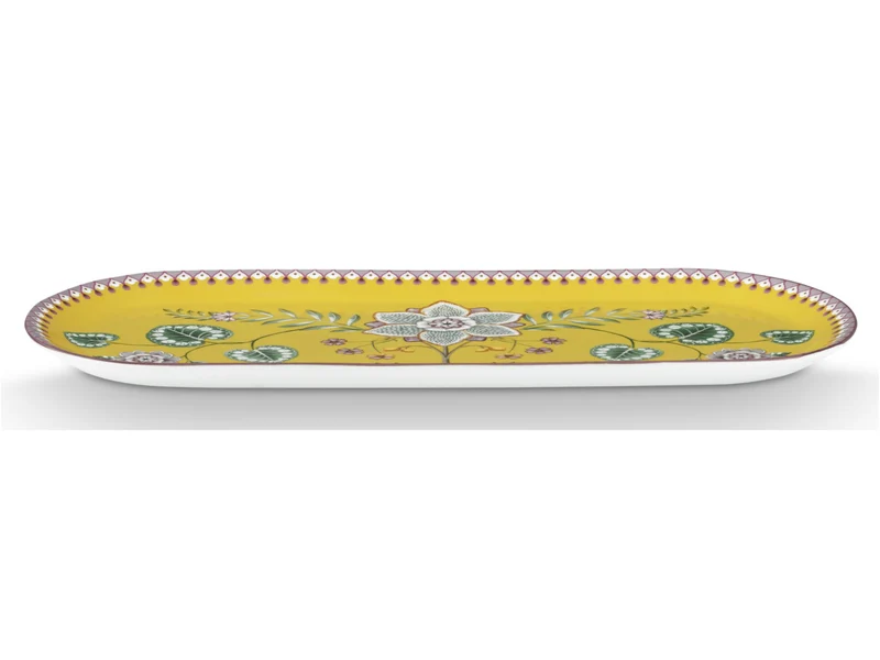 PIP STUDIO Lily&Lotus Yellow Kuchenplatte 33,3x15,5cm