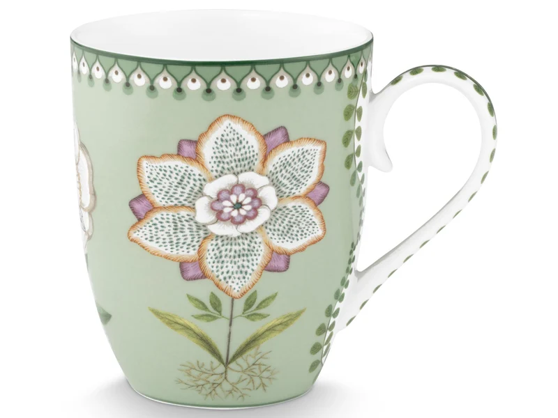 PIP STUDIO Lily&Lotus Light Green Teeset für eine Person 0,365l