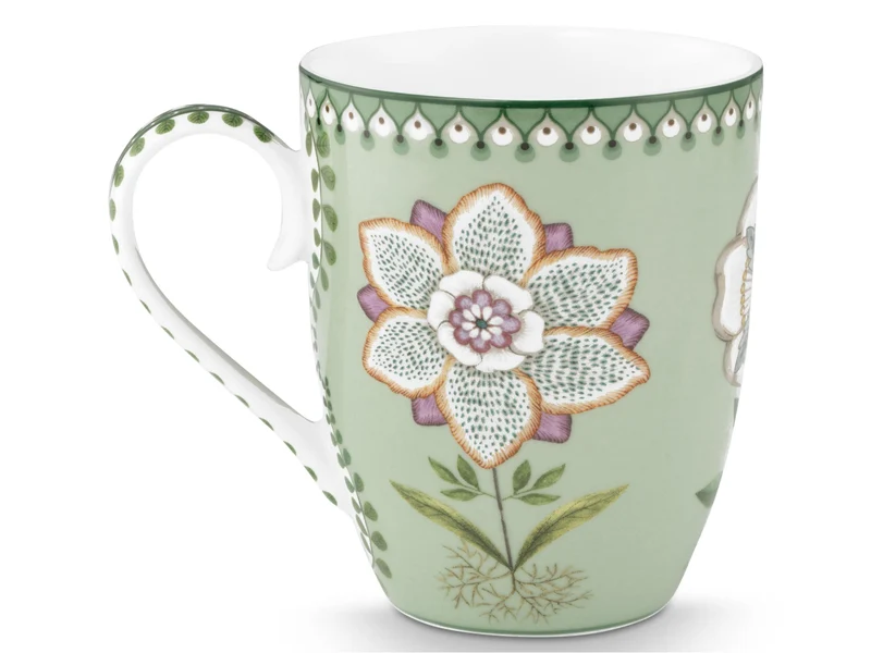 PIP STUDIO Lily&Lotus Light Green Teeset für eine Person 0,365l