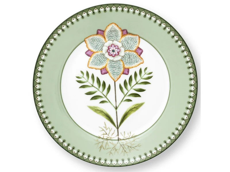 PIP STUDIO Lily&Lotus Light Green Etagere 3tlg
