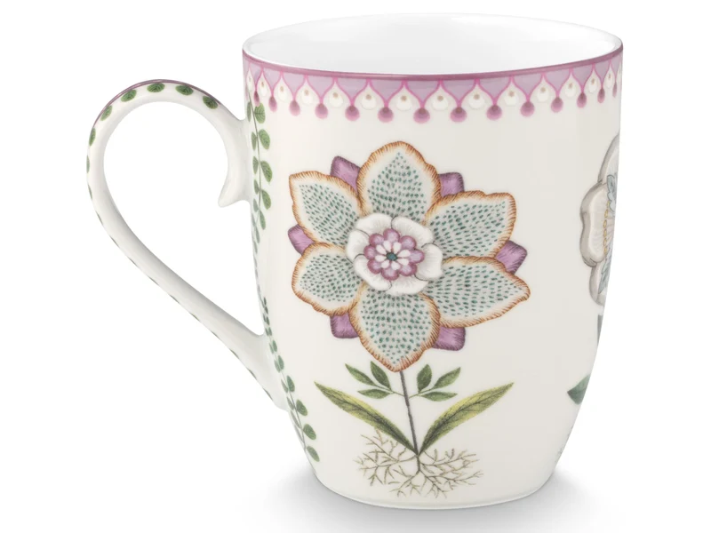 PIP STUDIO Lily&Lotus Off White Teeset für eine Person 0,365l